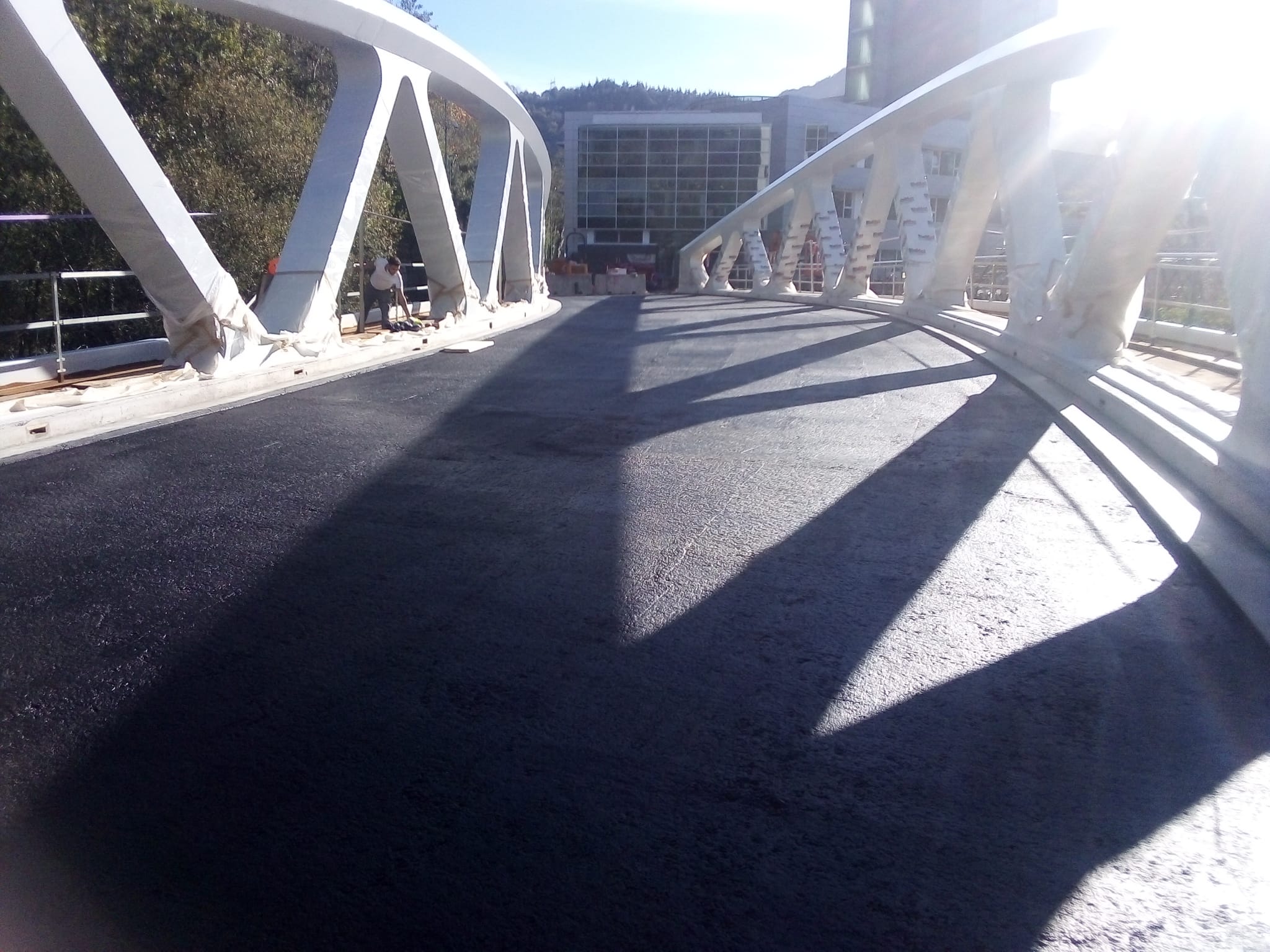 Impermeabilización nuevo puente Orona