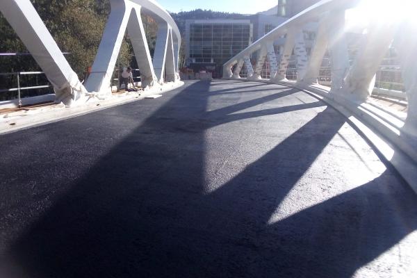 Impermeabilización nuevo puente Orona